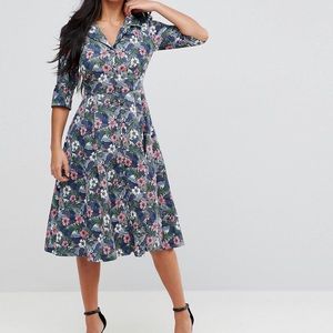 ASOS PETITE dress: size: US 8. The color is floral